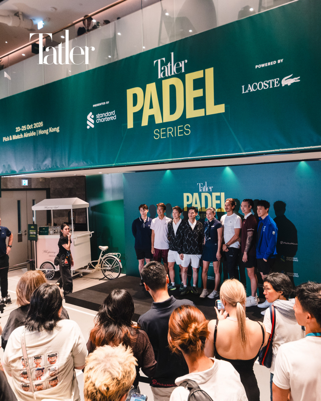 Hong Kong, China - October 23: Tatler Padel Series at Airside on October 23, 2026 in Hong Kong, China. (Photo by {{credit})
