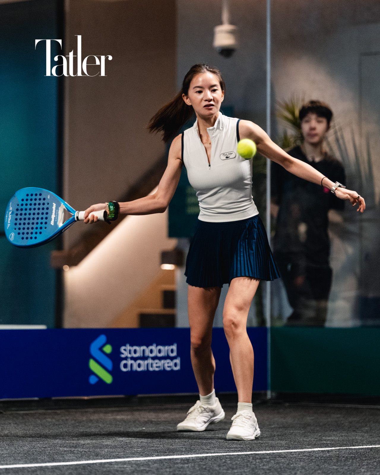 Hong Kong , Hong Kong China - October 24: Tatler Padel Series at Pick & Match on October 24, 2026 in Hong Kong , Hong Kong China. (Photo by Him Lam/Clicksimages)