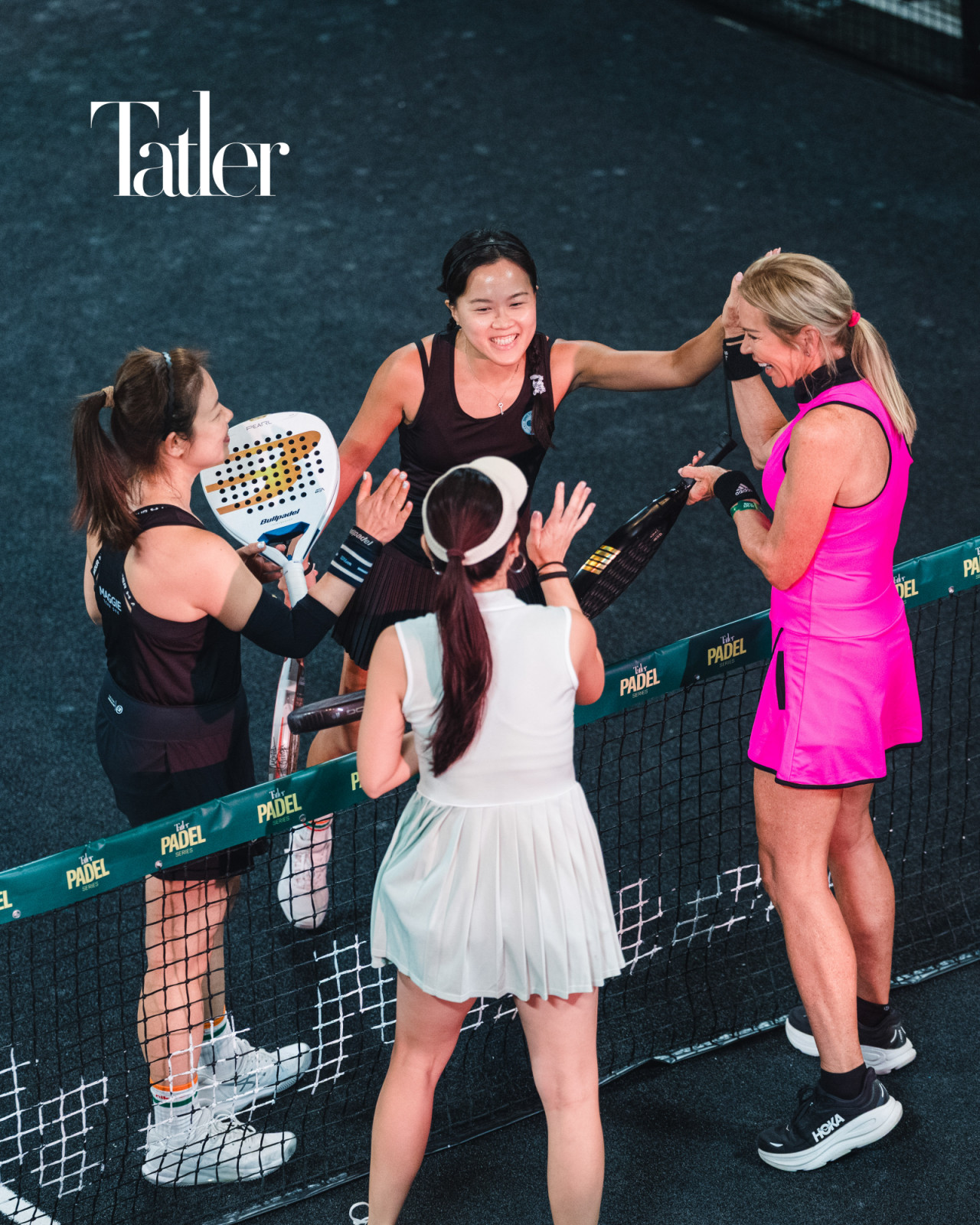 Hong Kong, China - October 25: Tatler Padel Series at Airside on October 25, 2026 in Hong Kong, China. (Photo by {{credit})