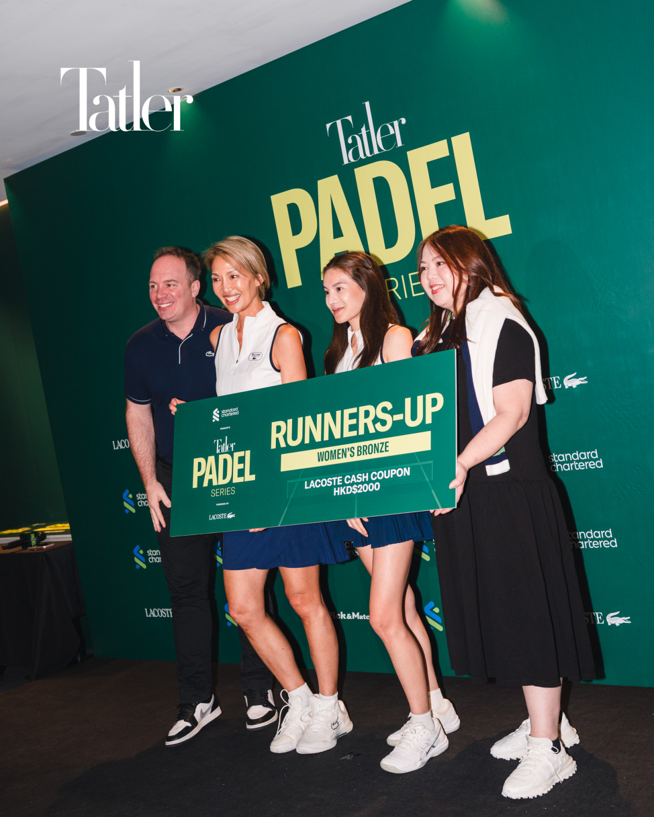 Hong Kong, China - October 25: Tatler Padel Series at Airside on October 25, 2026 in Hong Kong, China. (Photo by {{credit})