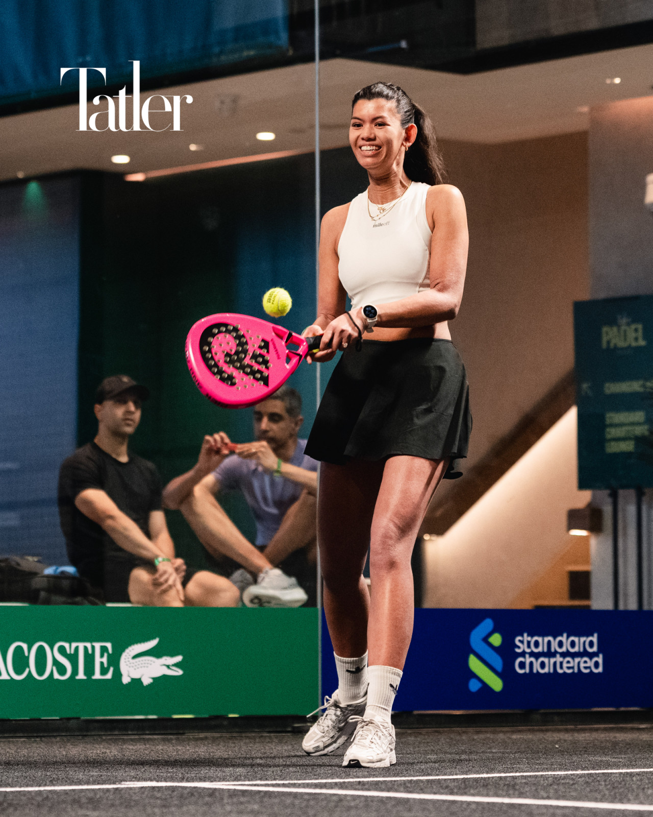 Hong Kong , Hong Kong China - October 24: Tatler Padel Series at Pick & Match on October 24, 2026 in Hong Kong , Hong Kong China. (Photo by Him Lam/Clicksimages)