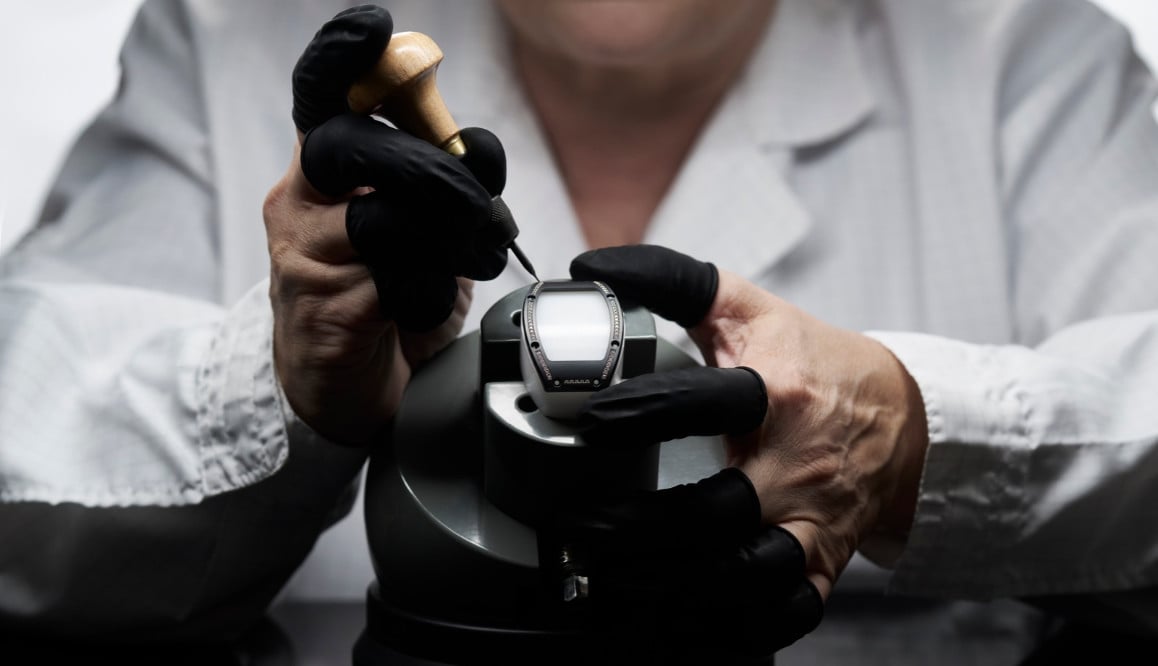 Richard Mille treats gem-setting with the same rigour as its calibres, milling every stone cavity to the exact dimensions of an individual gem (Photo: courtesy of Richard Mille)