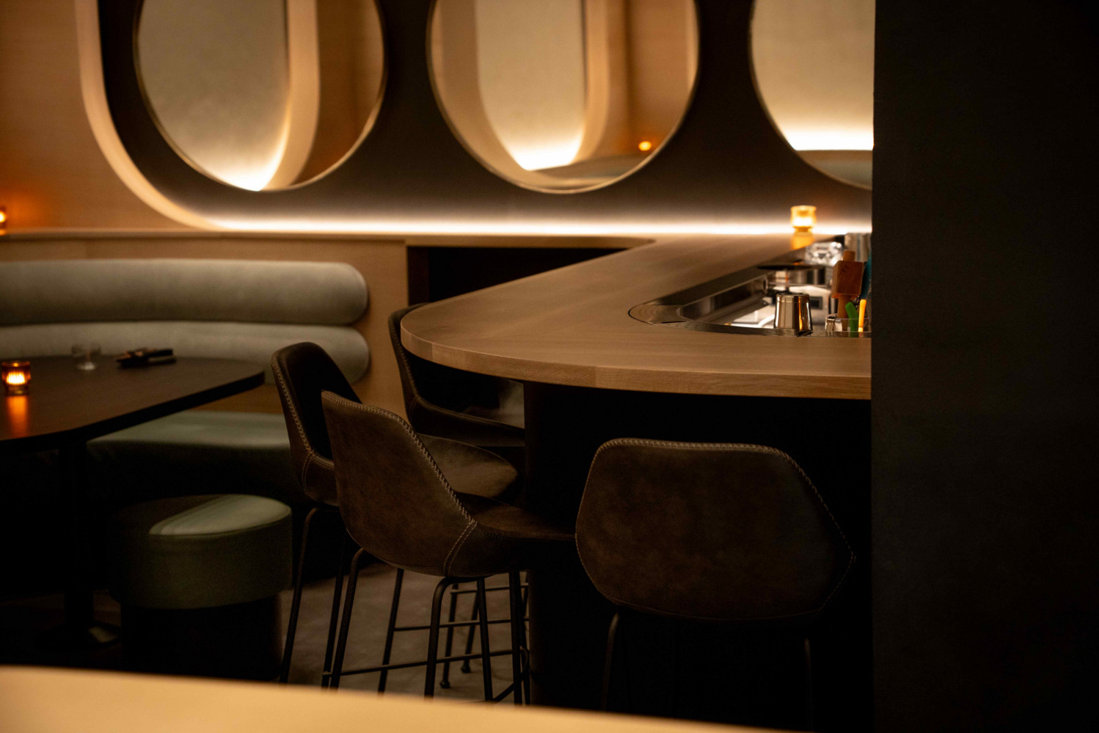 An immersive space that ties material and concept together with real conviction