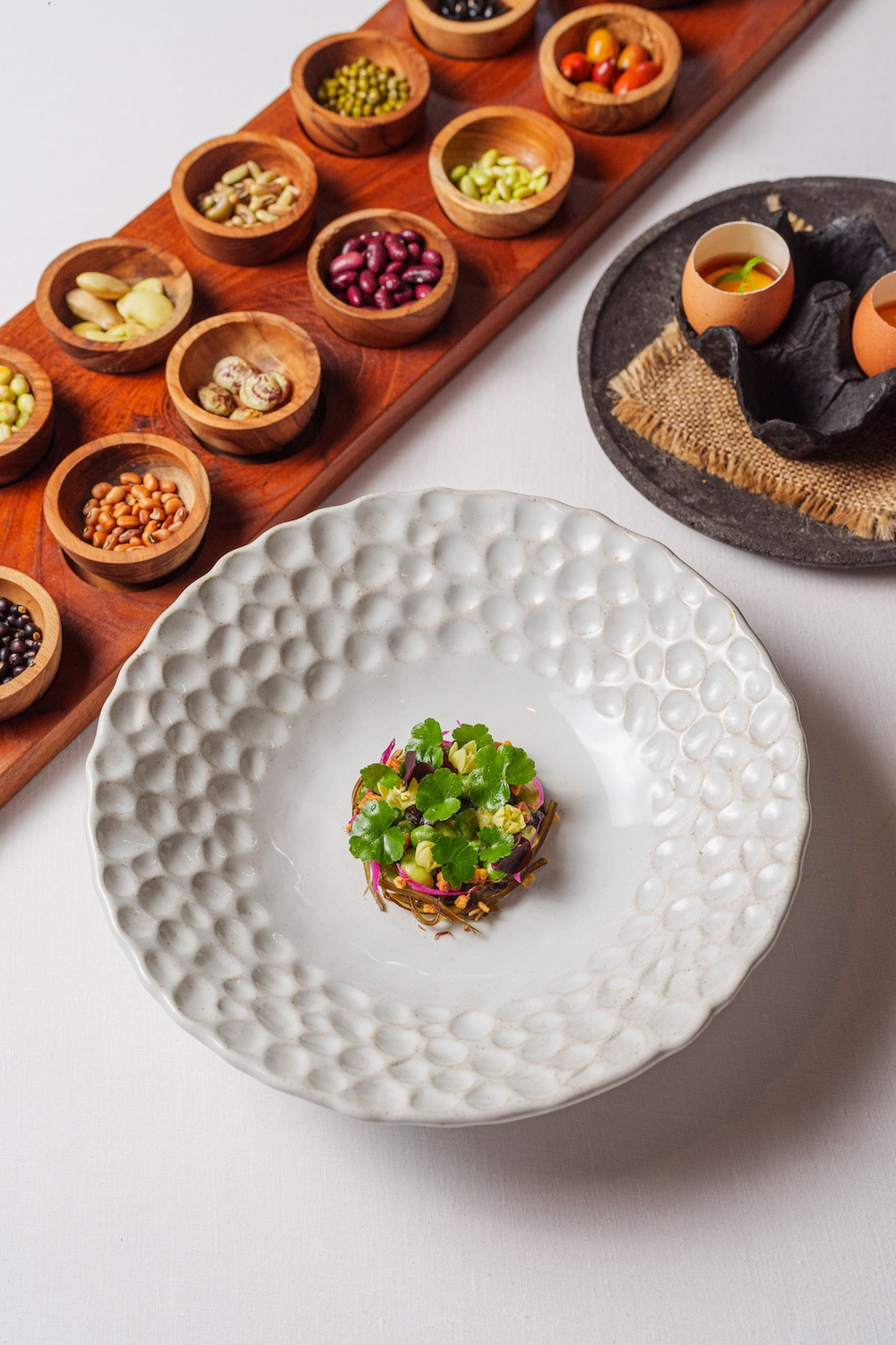 Payangan beans feature in Sunarya’s menu at Kubu, located in Ubud