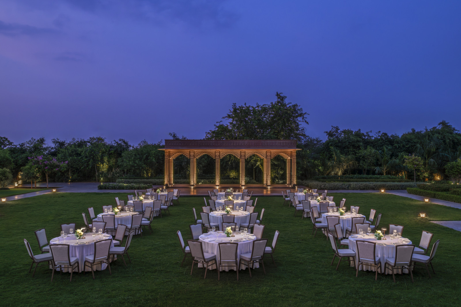 Events at the venue (Photo: courtesy of JW Marriott Ranthambore)