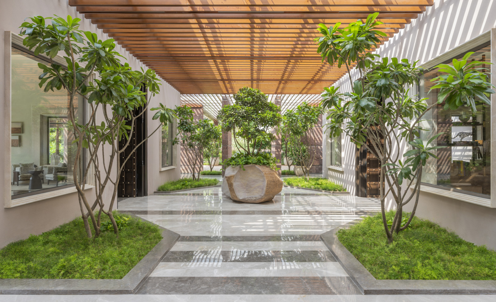 Lobby (Photo: courtesy of JW Marriott Ranthambore)