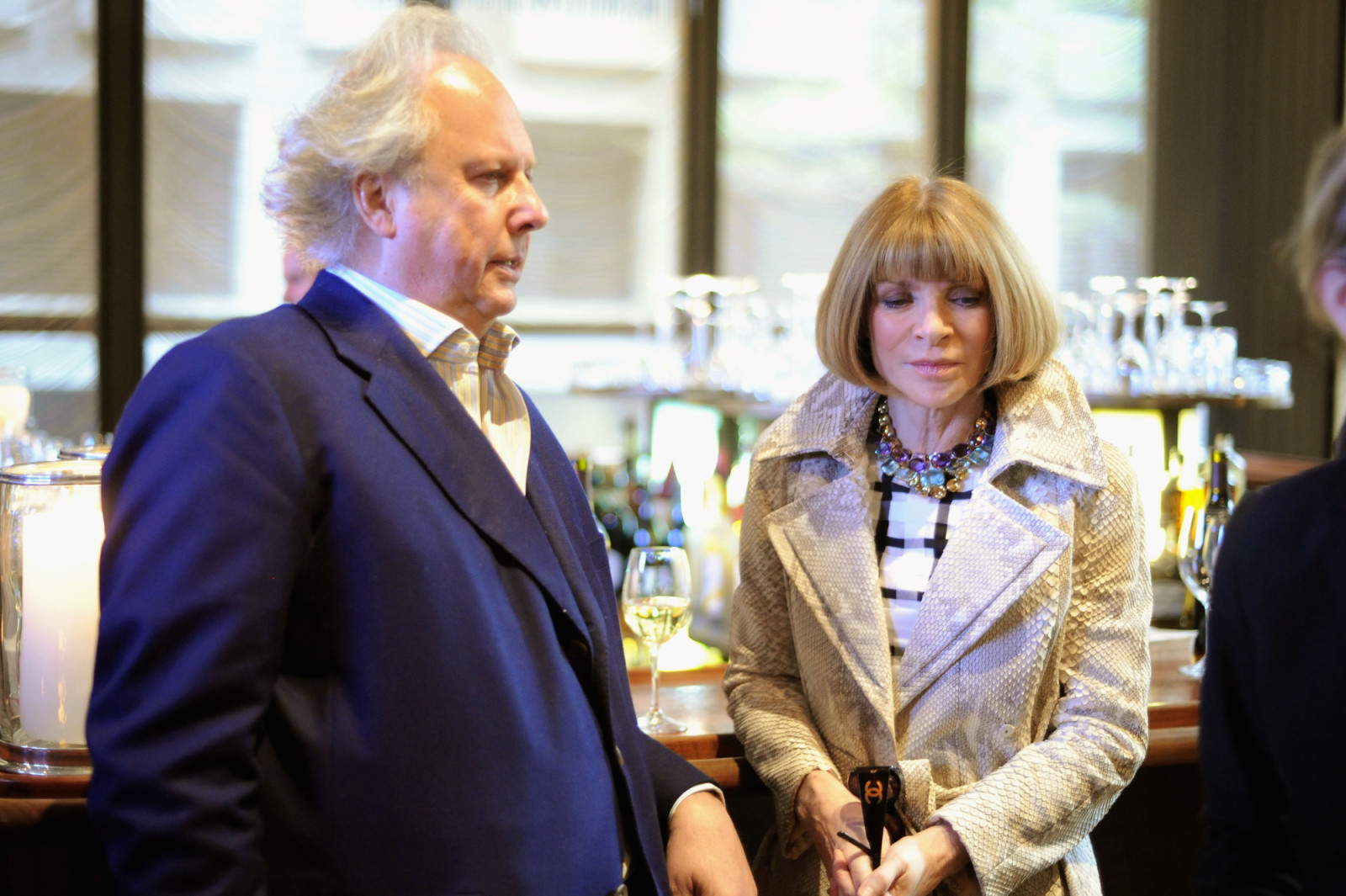NEW YORK, NY - APRIL 22:  Graydon Carter and Anna Wintour attend the Conde Nast Celebrates Editorial Excellence: Toast To Editors, Writers And Contributors on April 22, 2013 in New York City.  (Photo by Dimitrios Kambouris/Getty Images for Conde Nast)
